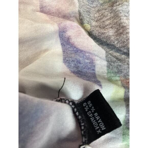 GOTH Y2K INDIE NORMCORE GORPCORE FISHERMAN Lynn Ritchie Silver Women Top Small - Picture 4 of 5